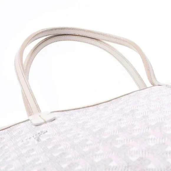 Goyard Goyardine Artois Pm White Coated Canvas Tote - Picture 4 of 13